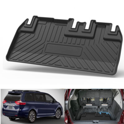 All Weather TPO Floor Carpet Boot Cargo Mats 1PC Fit for 2011-2020 Toyota SIENNA