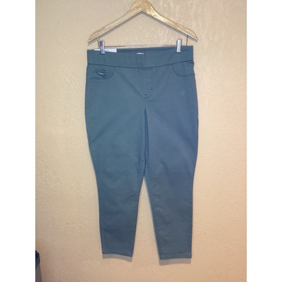 Nine West Women's Heidi Pull On Pant in Agave Green - Size 10