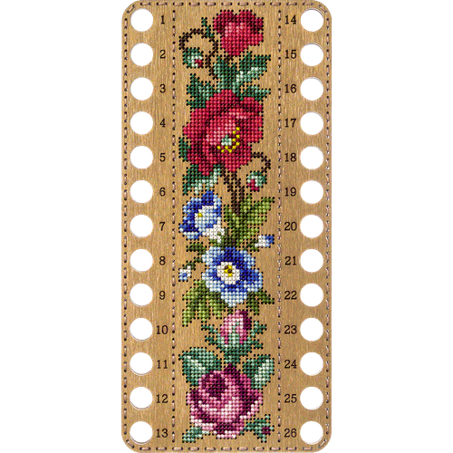 Wonderland Crafts Blank for embroidery with thread on wood FLHW-019