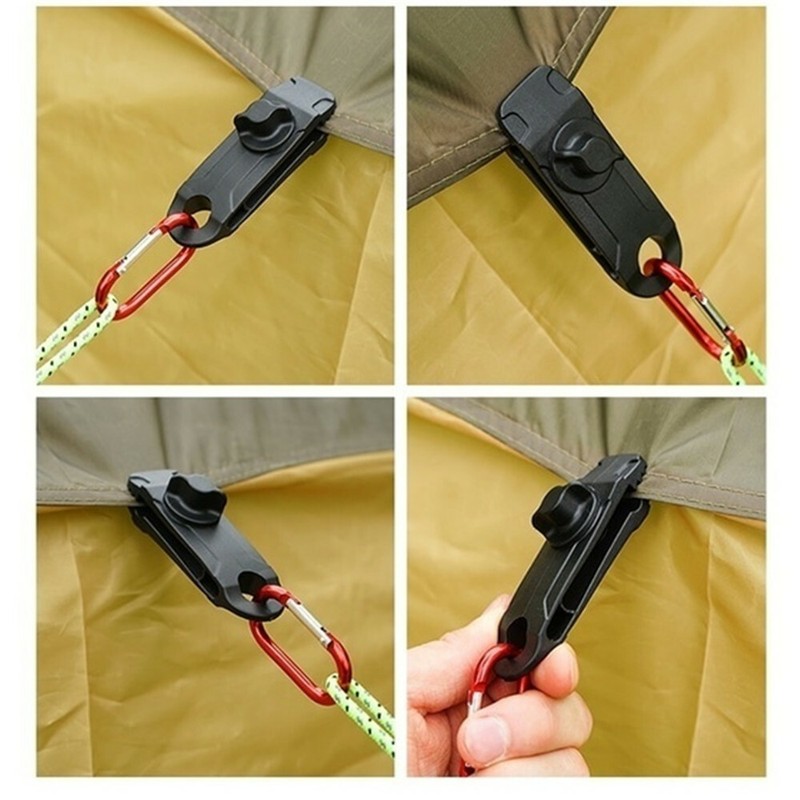 1//5//10Pcs Zeltclip Planenklammern Zeltclips Klammer Planenclip Outdoor Camping