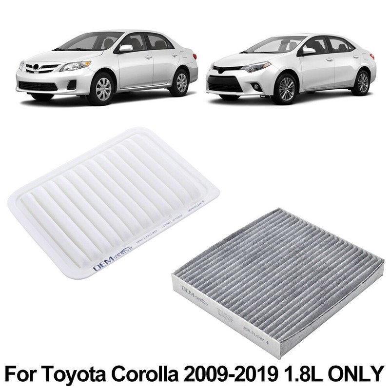 Engine Cabin Air Filter For Toyota Corolla 2009 2019 2015 2016 1 8