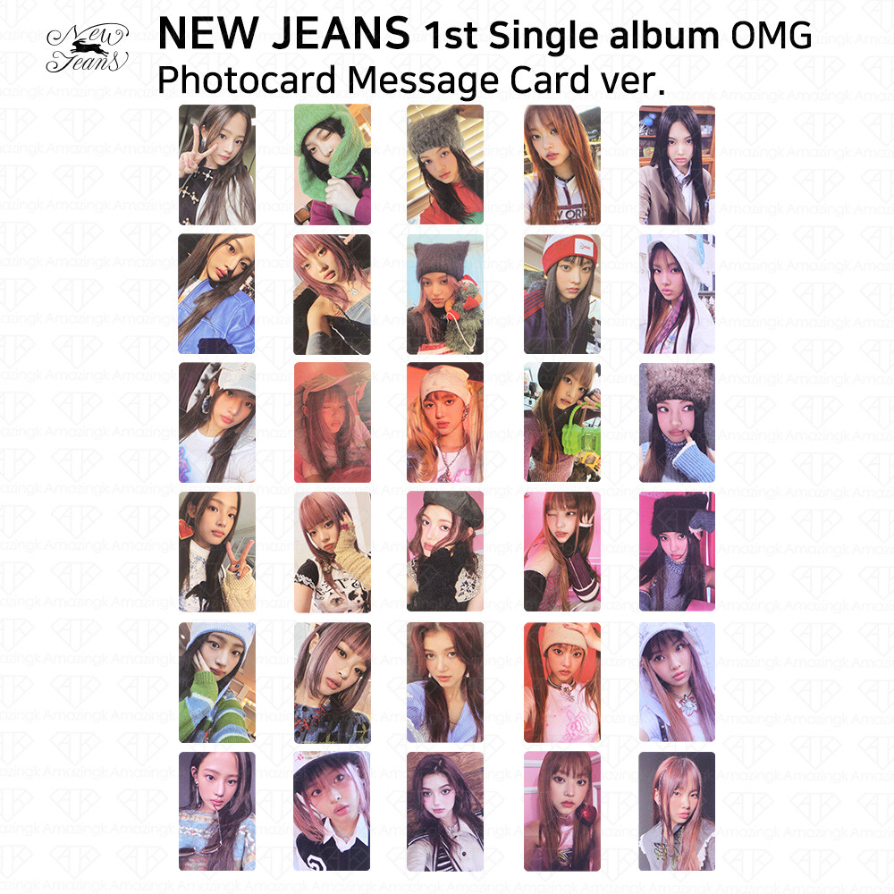 K-POP・アジア NewJeans 'OMG' Message Card ver. Amazon.com: NewJeans - OMG [Message Card ver.] 1st Single