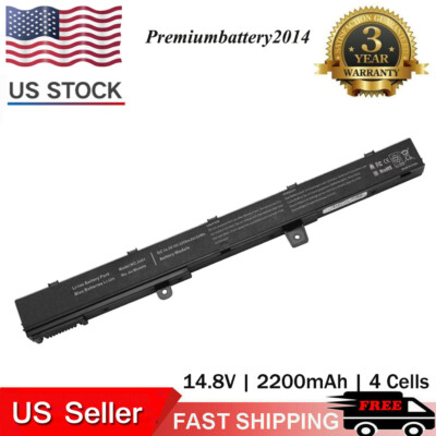 4 Cell Battery for ASUS A31N1319 A41N1308 X451C X551C X551CA X451CA X451 X551 US