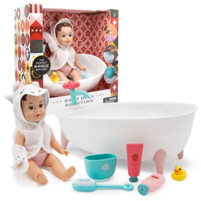 FAO Schwarz Baby Doll Bathtime Bubble Bath Set