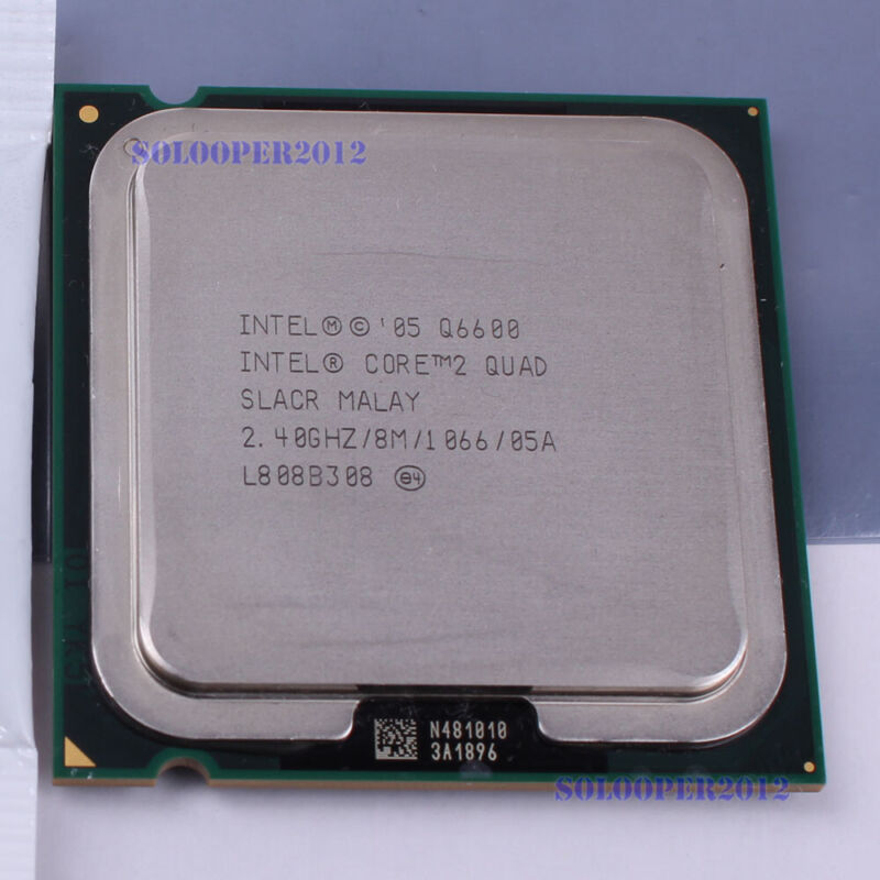 Intel Core 2 Quad Q6600 Q6700 Q8200 Q8300 Q8400 Q9550 Lga 775 Cpu Processor