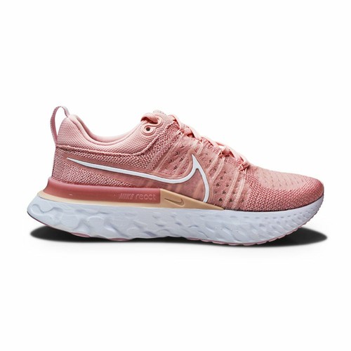 

Женские кроссовки Nike React Infinity Run FK 2 — CT2423 600 — розовая глазурь, белая пена, розовые, Белый;розовый