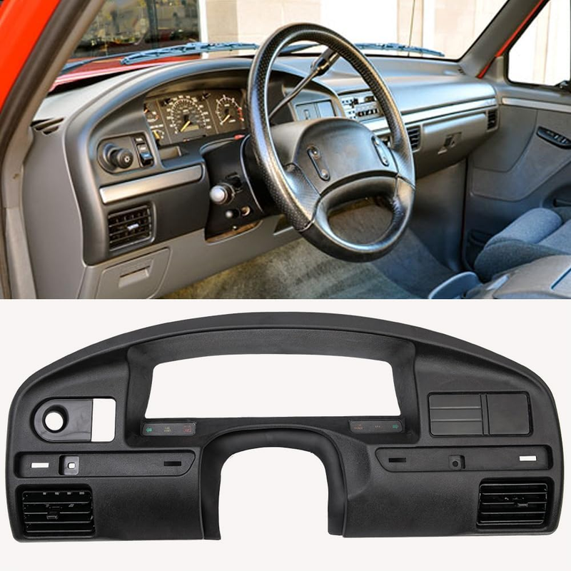 Dashboard Dash Panel Bezel for Ford F150 F250 F350 and Super Duty 1992-1997 with