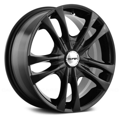 TOUREN TR22 3222 Rim 15X7 4X100/4X114.3 Offset 40 Black (Quantity of 1)
