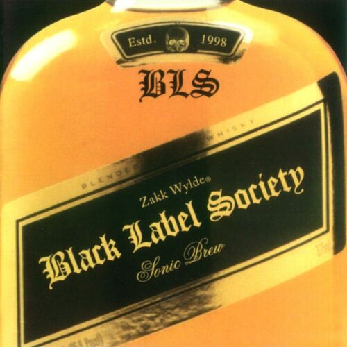 Black Label Society Sonic Brew 12x12 Album Cover Replica Poster Print