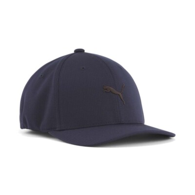 Кепка Puma Hudson Flexfit мужская синяя спортивная повседневная 85975702