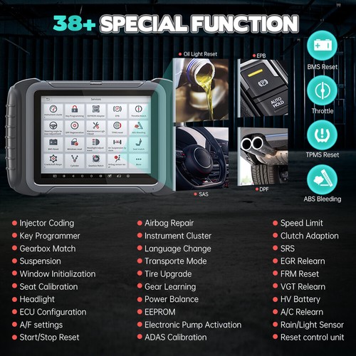 Xtool D8 Diagnostic Scanner Auto Key Programming Coding Bidirectional