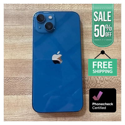 Apple iPhone 13 128GB 512GB White / Blue Fully Unlocked Apple iPhone 13 128GB 512GB White / Blue Fully Unlocked