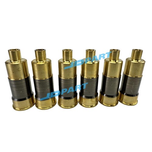 6 PCS 6D17 Fuel Injector Nozzle sleeve ME074639 For
