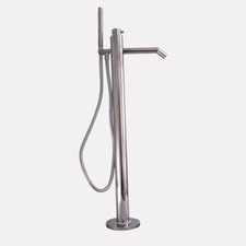 Olga Thermostatic Freestanding Tub Faucet with Hand Shower ...