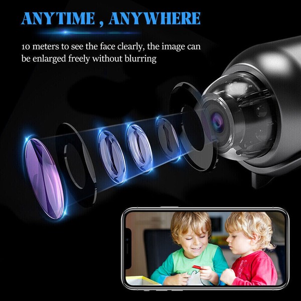 Built-In Battery WIFI Mini HD 1080P Camera Wireless Home Security  Night Vision - Image 7