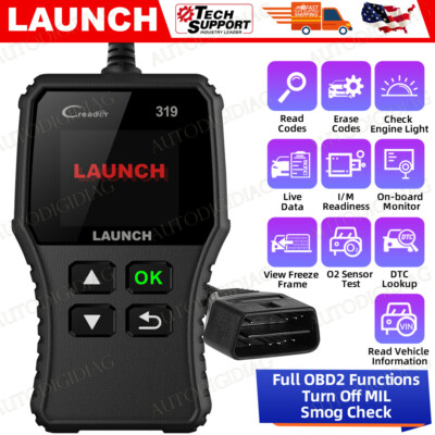 LAUNCH Creader CR319 OBD2 Scanner Code Reader Auto Diagnostic Tool Code Reader