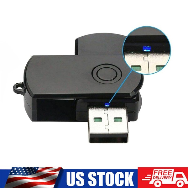 1080P Mini Camera USB Flash Camera DVR HD Home Office Security Camera One-click