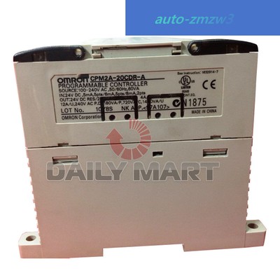 OMRON CPM2A-20CDR-A CONTROLLER PLC MODULE 12 DC INPUTS 8 OUTPUTS NEW IN BOX