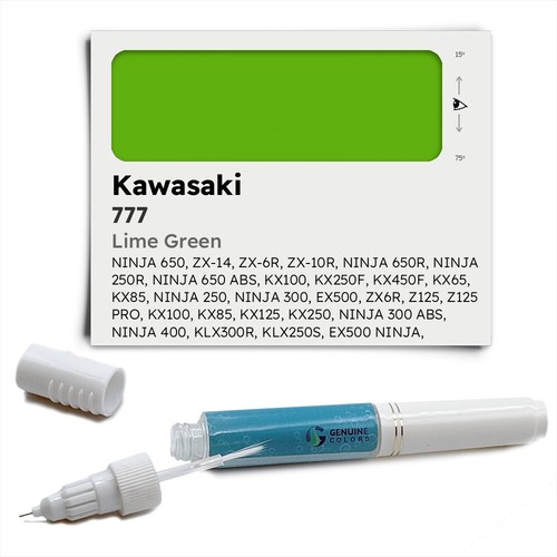 777 Green Touch Up Paint for Kawasaki ZX 6R 10R 636 KAW/636 777 Green Touch Up Paint for Kawasaki ZX 6R 10R 636 KAW/636