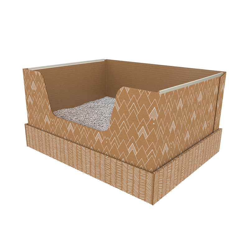 With Clay Litter, Large