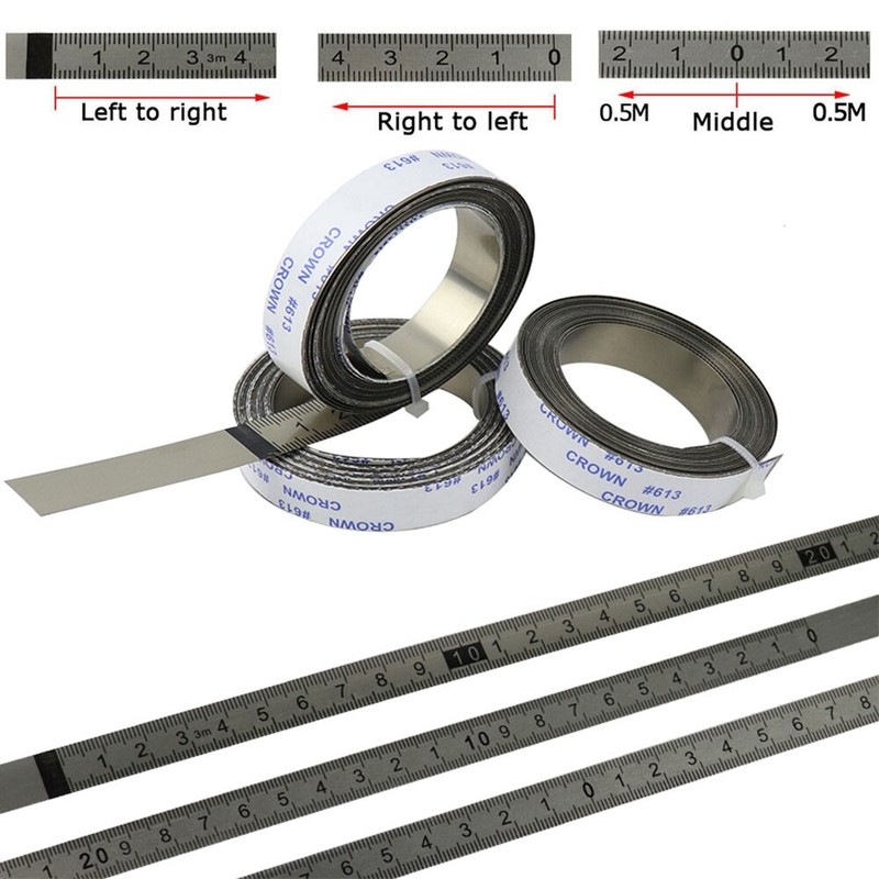 Details About 123 Meters Metric Ruler Miter Track Tape Measure Self Adhesive Scale Tape