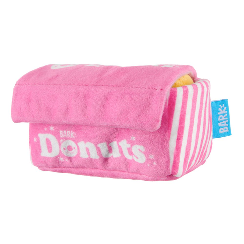 Dozen Donuts Dog Toy - Features Multi-Part 4 in 1 Toy, Xs to