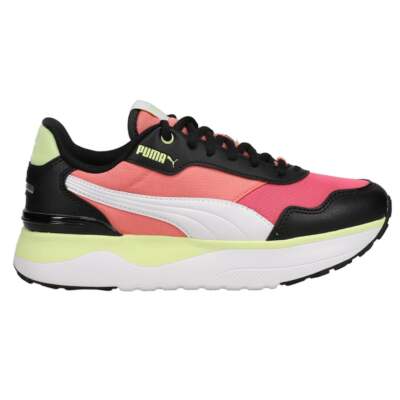 

Женские кроссовки Puma R78 Voyage на шнуровке черного, оранжевого, красного, желтого цвета повседневная обувь, Black;orange;red;yellow, Puma R78 Voyage Lace Up