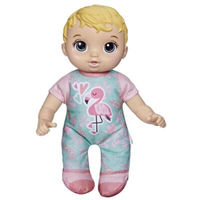Baby Alive Cute  n Cuddly Baby Doll, 9.5-Inch First Baby Doll, Kids 18 Months