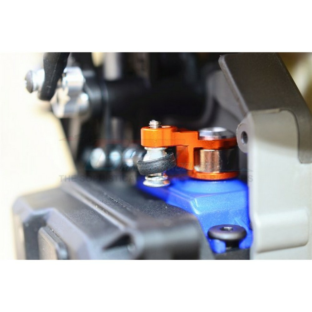 For Traxxas 4-Tec 2.0/3.0-ALUMINUM SERVO SAVER WITH ALUMINUM STEERING LINK