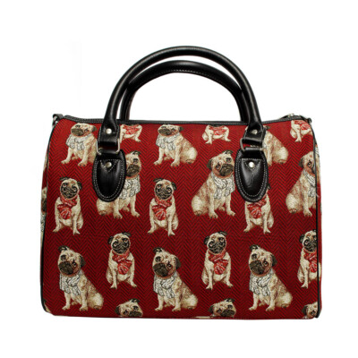Small Travel Bag Tapestry Animals Design by Signare Tapestry