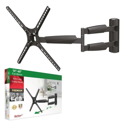 Barkan Long TV Wall Mount, 13-65 inch Full Motion Articulating -