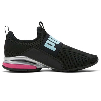 

Женские черные кроссовки Puma Axelion Slip On, повседневная обувь 37754301, Черный, Puma Axelion Slip On