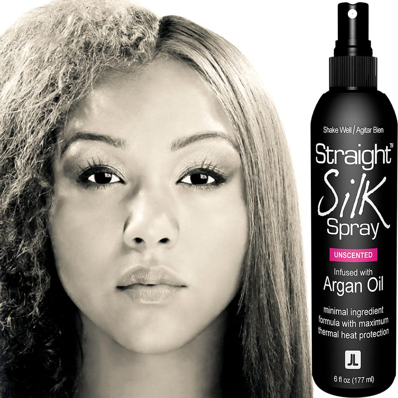 With Moroccan Argan Oil | Hair Straightening Protector & Det