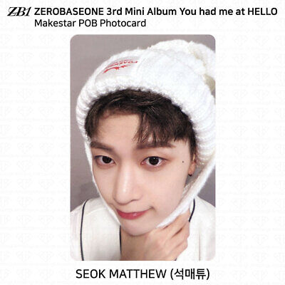 ZEROBASEONE ZB1 3rd Mini Album You had me at HELLO POB Photocard KPOP Ktown4u SW