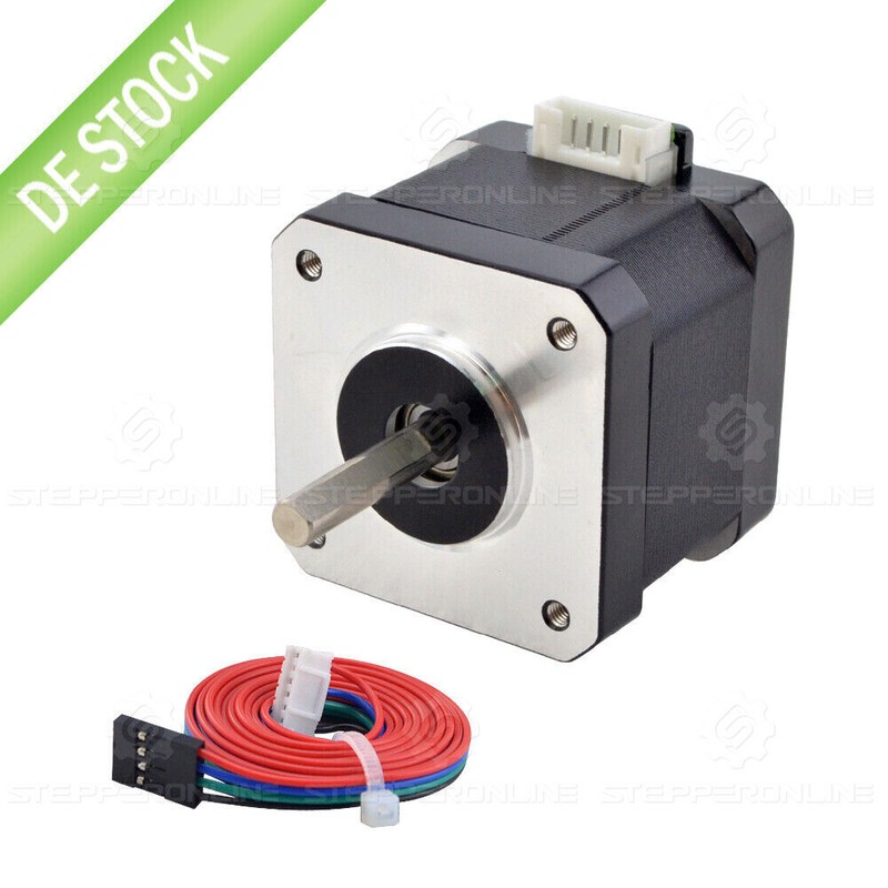 Stepperonline Nema 17 Schrittmotor 0,9 Grad 0.3nm 38mm LÃ¤Nge FÃ¼R 3d Drucker