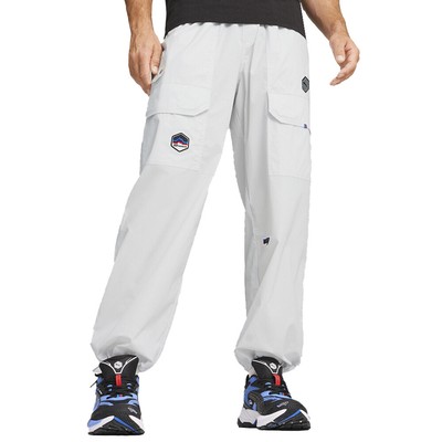 Мужские повседневные спортивные брюки Puma Bmw Mms Summer Crew Pants серого цвета 62416607