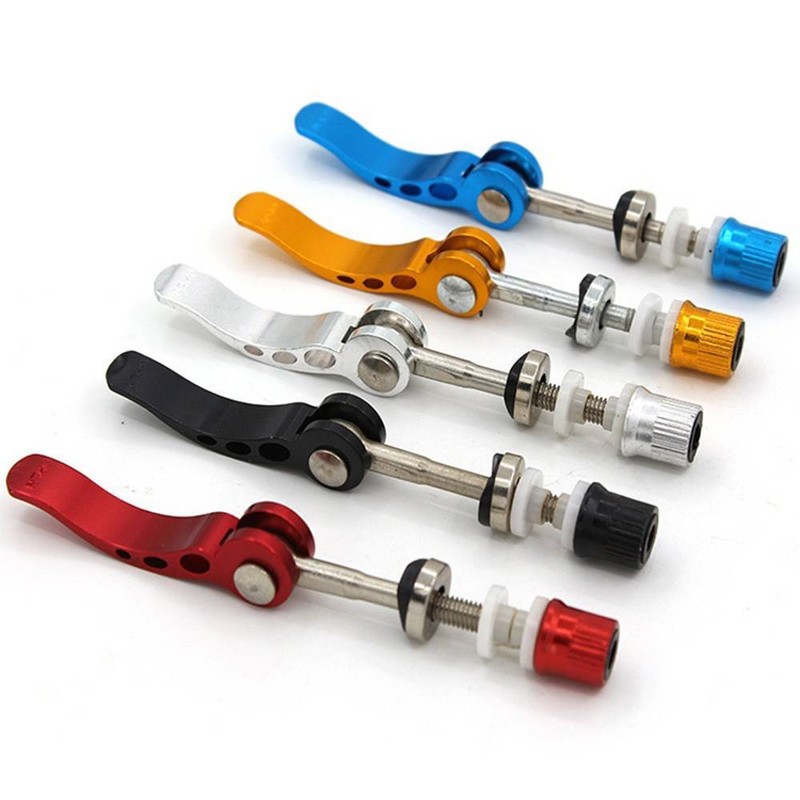 Bike Seat Clamp Aluminium Alloy Bicycle Quick Release Seat Post Clamps