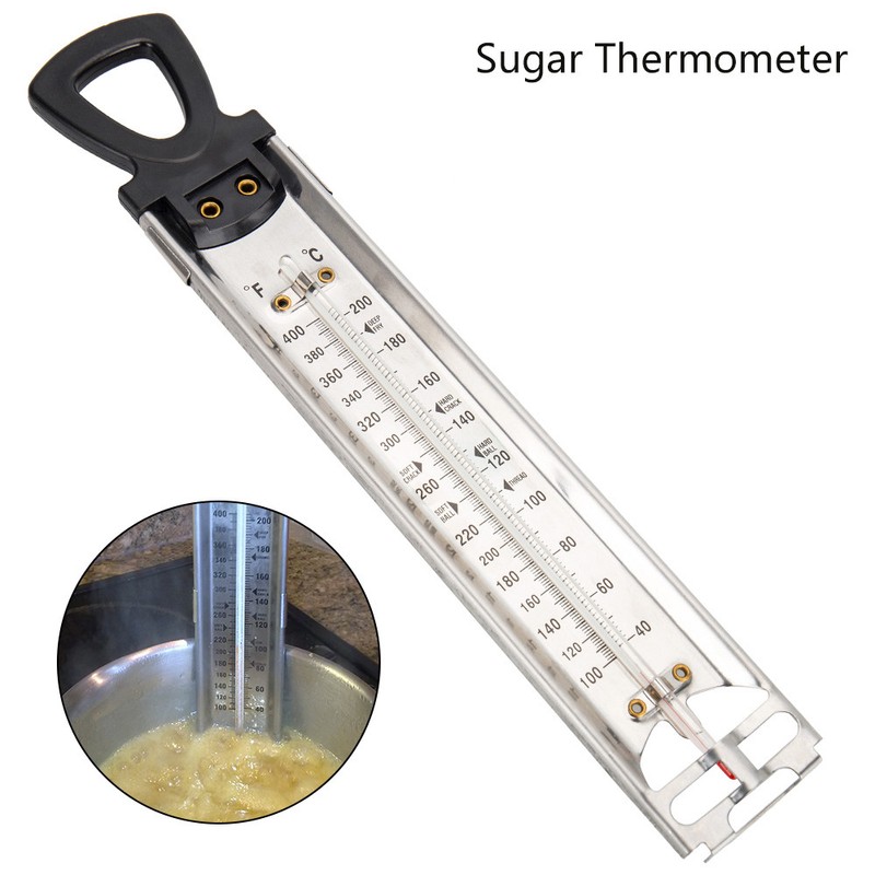 NEW CANDY THERMOMETER Confectionery Jam Sugar Deep Fry Gauge