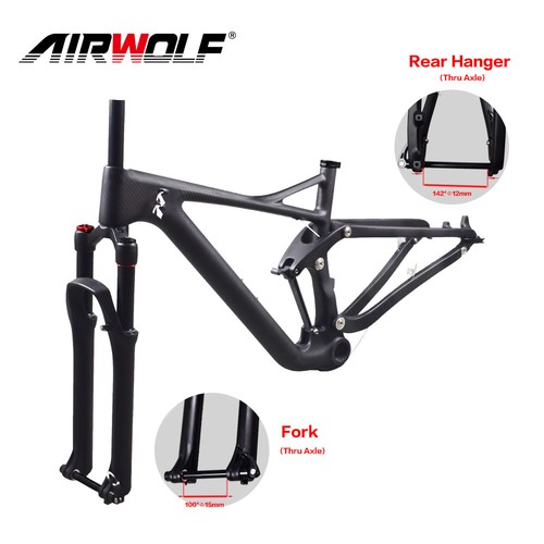 Купить Рама AIRWOLF 29er Full Suspension Frameset 29er MTB Full