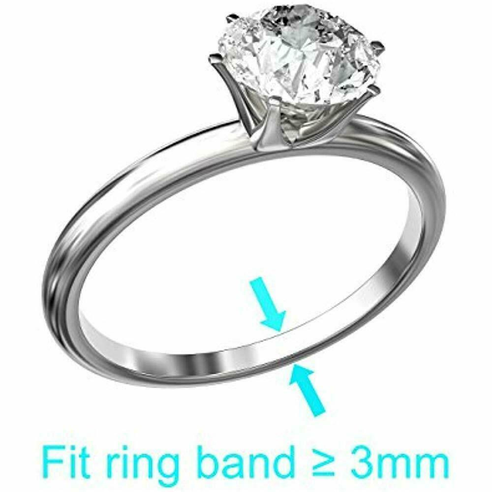 Ring Jewelry Sizers & Mandrels Size Adjuster For Loose Rings, Invisible Wide 3