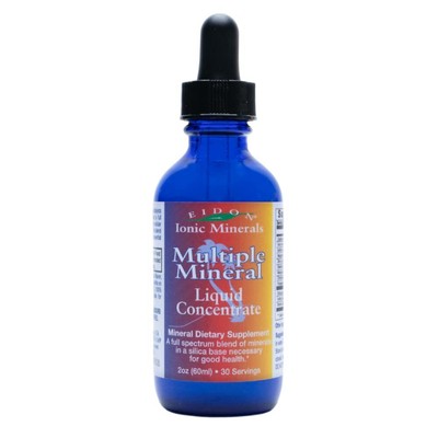 Multiple Minerals Supplement - Ionic Trace Mineral Drops for Water, Natural L...