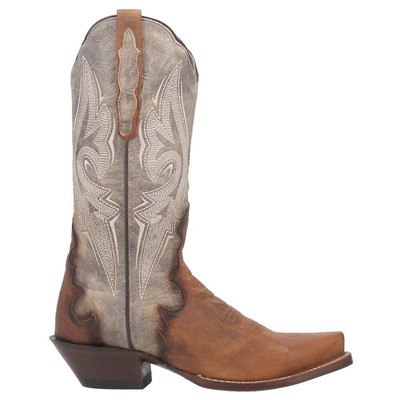 Dan Post Boots Zoli Snip Toe Cowboy Womens Brown Casual Boots DP4385