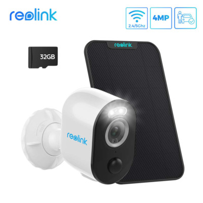 Reolink 5MP Battery Solar Security Camera 2.4/5GHZ WiFi IP Camera Argus 3 Pro