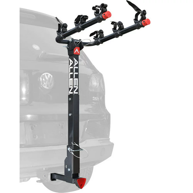Allen Sports Deluxe Quick Install Locking 3-Bicycle Hitch Mounted Bike Rack Carr