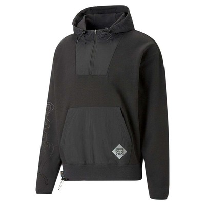 

Мужская толстовка с капюшоном Puma PAM X, размер , повседневная верхняя одежда 53881201, Черный