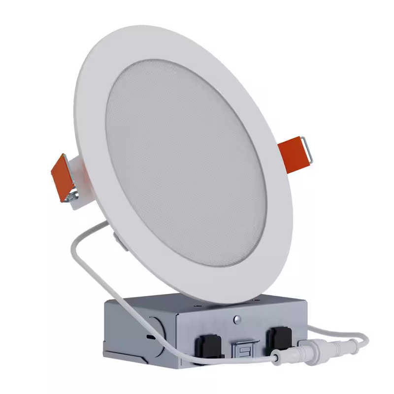 HALO HLB 6 Inch Canless LED Recessed Light 5CCT Dimmable Wet Rated 1200 Lumens