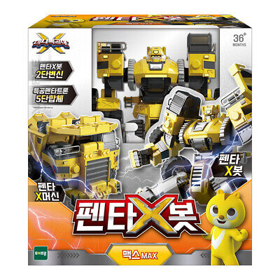 Mini Force PENTA X MAXBOT MAX Action Figure Toy Korean TV