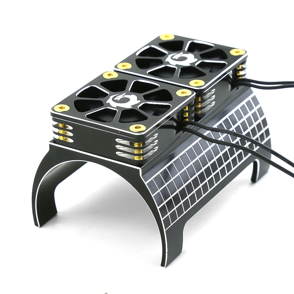 Metal Motor Cooling 40mm Dual High Speed Fan