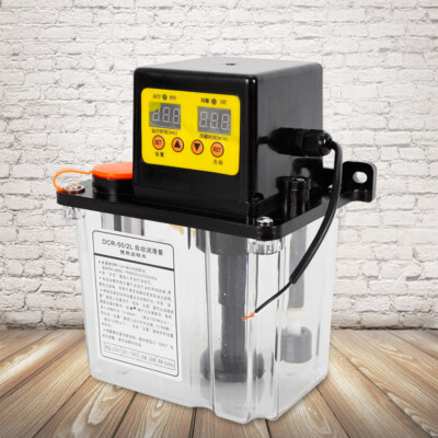 New 1.8L 110V Electric Dual Digital Display Automatic Lubrication Oil  Pump USA