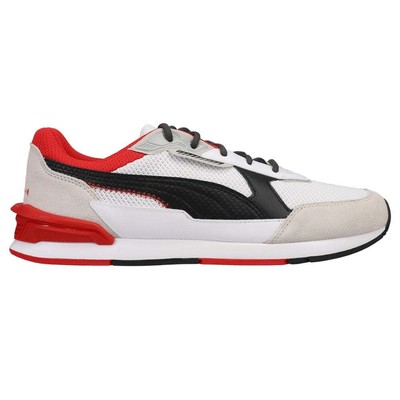 

Мужские кроссовки Puma Scuderia Ferrari Low Racer Off White Повседневная обувь 307043-02, Puma Scuderia Ferrari Low Racer